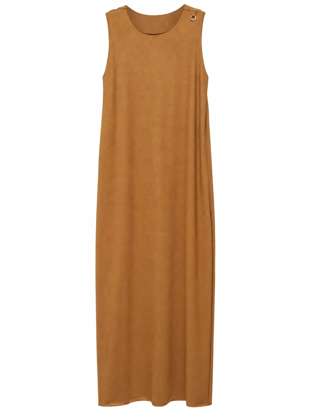VESTIDO SIENA ante vegano camel