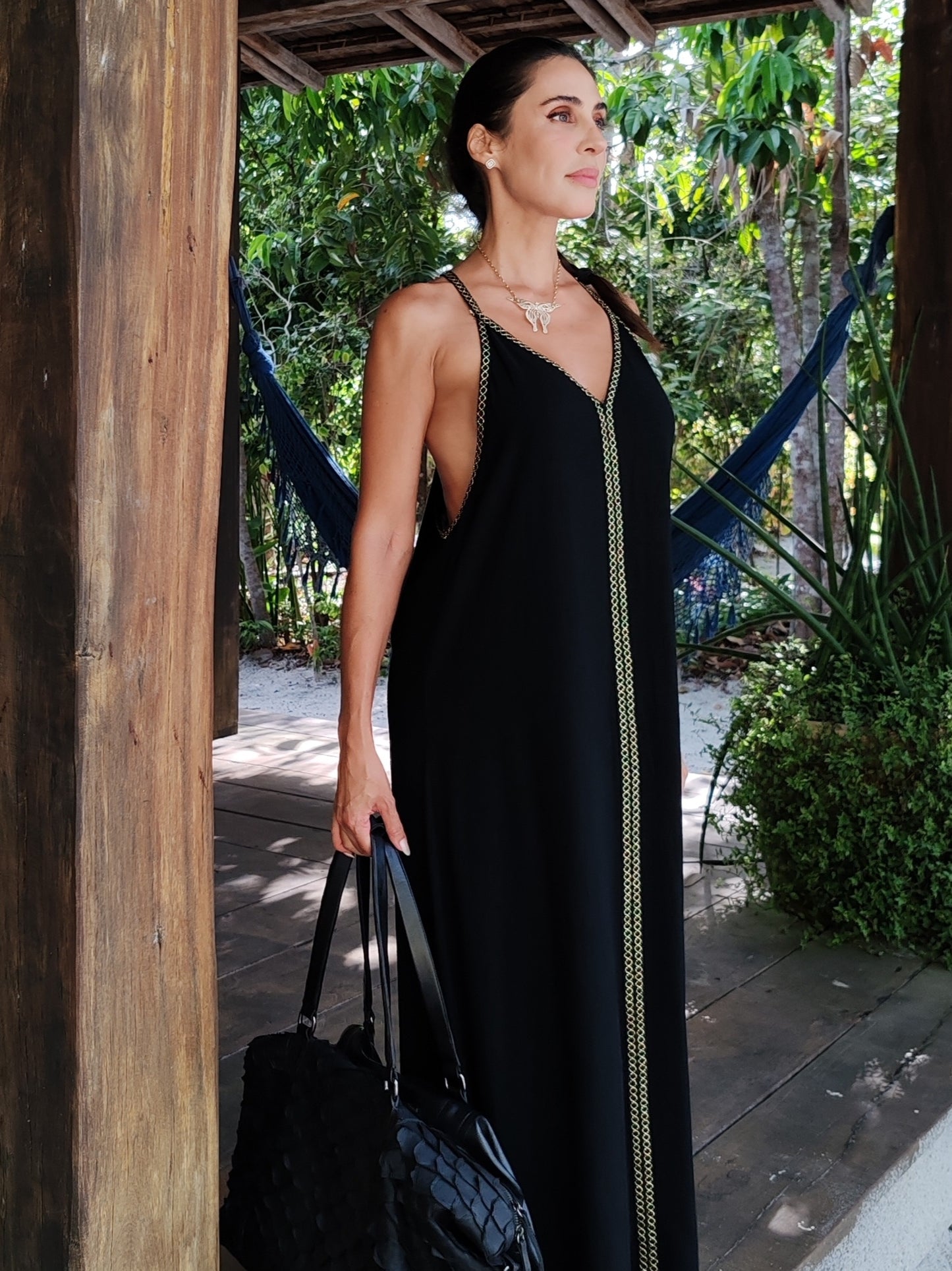 VESTIDO MIKONOS negro