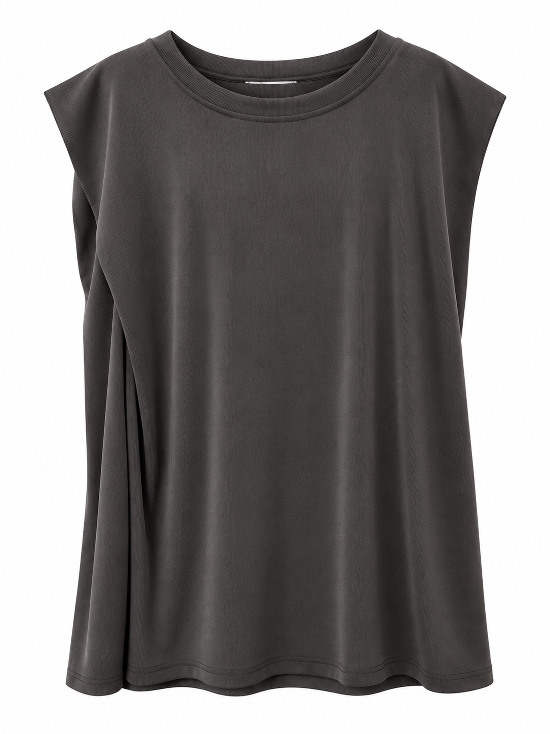 CAMISETA FLUIDA ANTRACITA