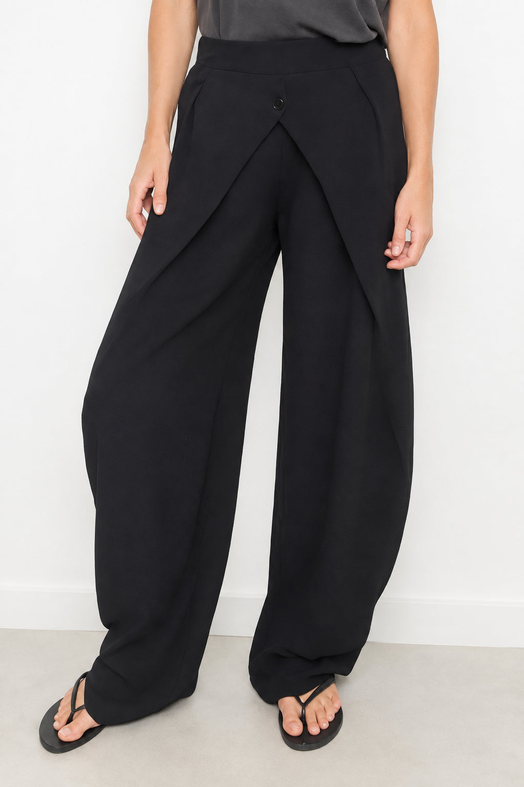 PANTALÓN ENVOLVENTE negro