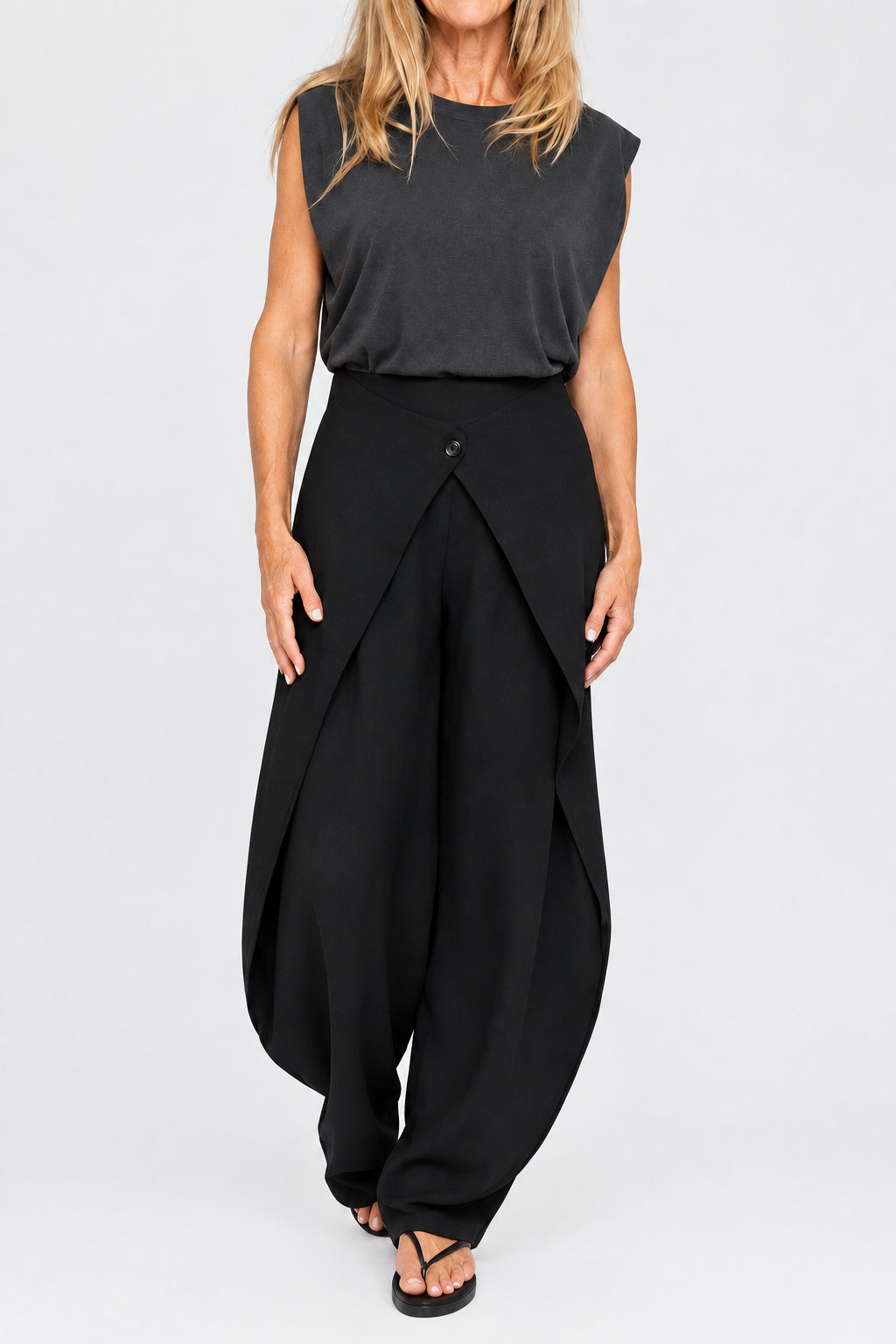 PANTALÓN ENVOLVENTE negro