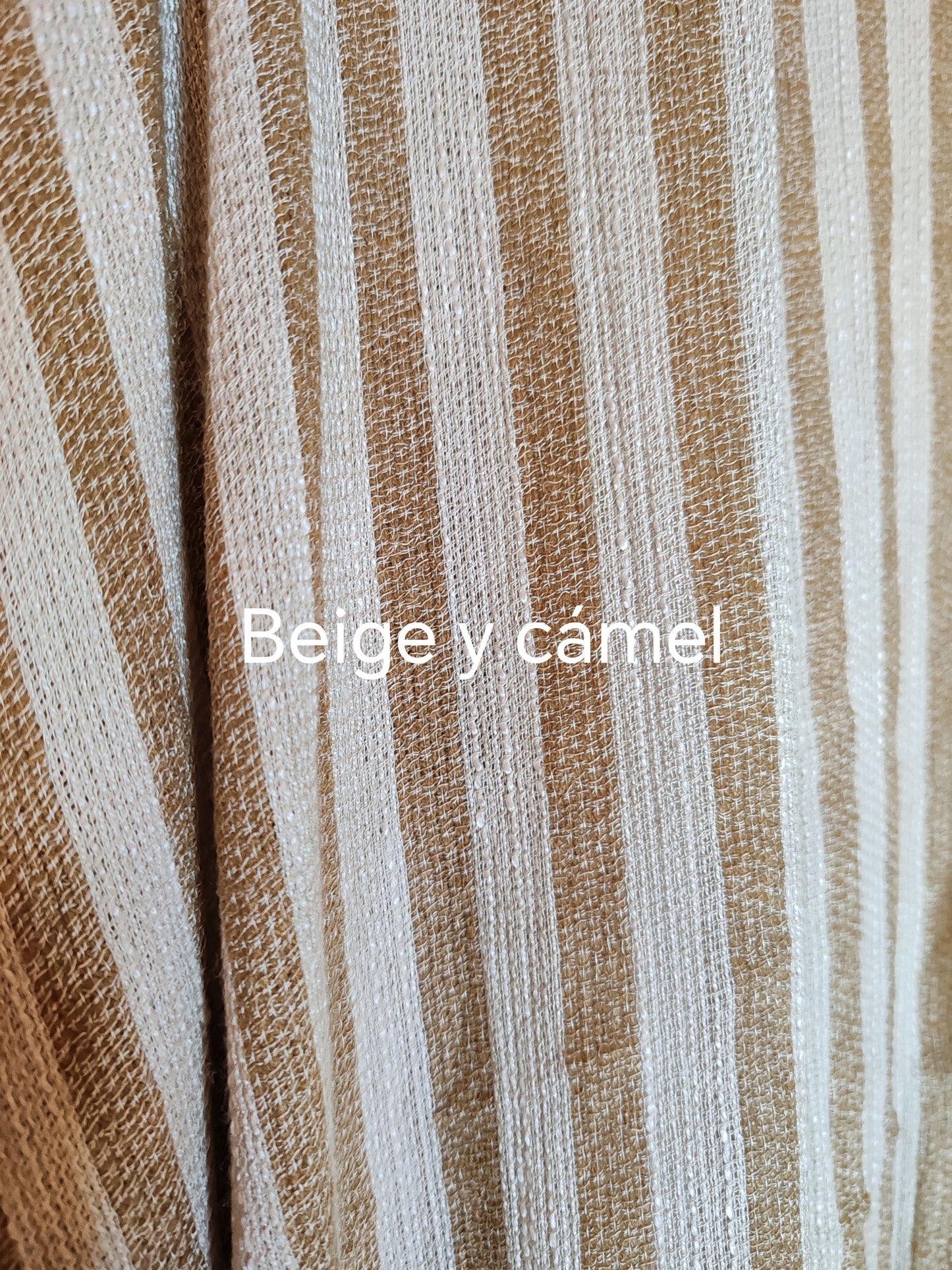 KAFTÁN TAIPÚ beige y camel