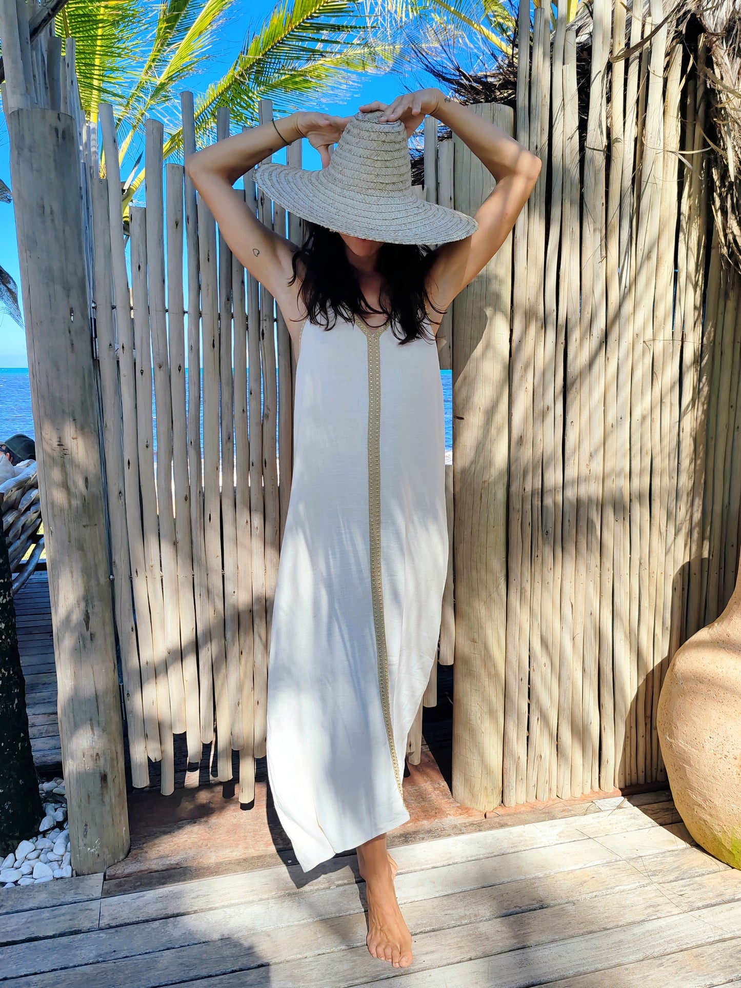 VESTIDO MIKONOS naturaleza